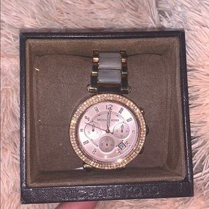 MK Rose Gold Watch